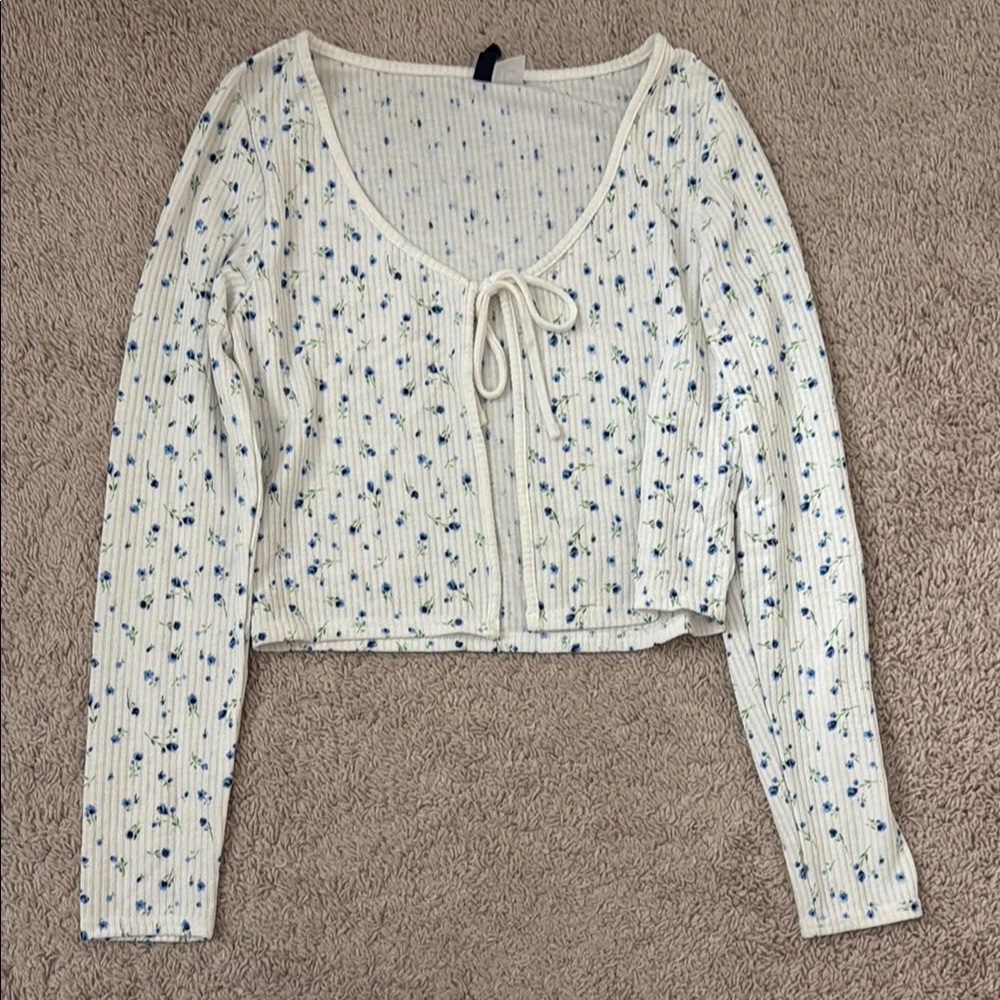 H&M Floral Cardigan